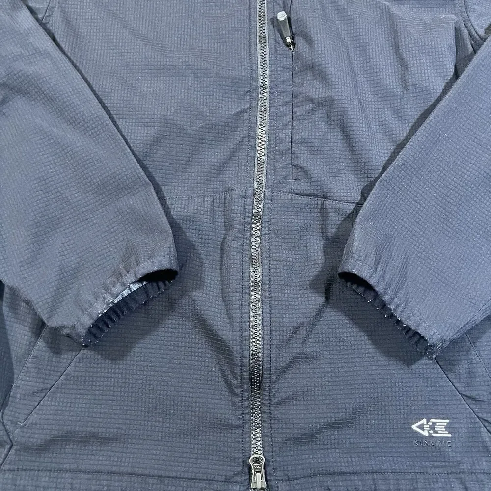 Bonfire Kinetic Black Softshell Lightweight Snowboard Jacket Y2K Men's Medium